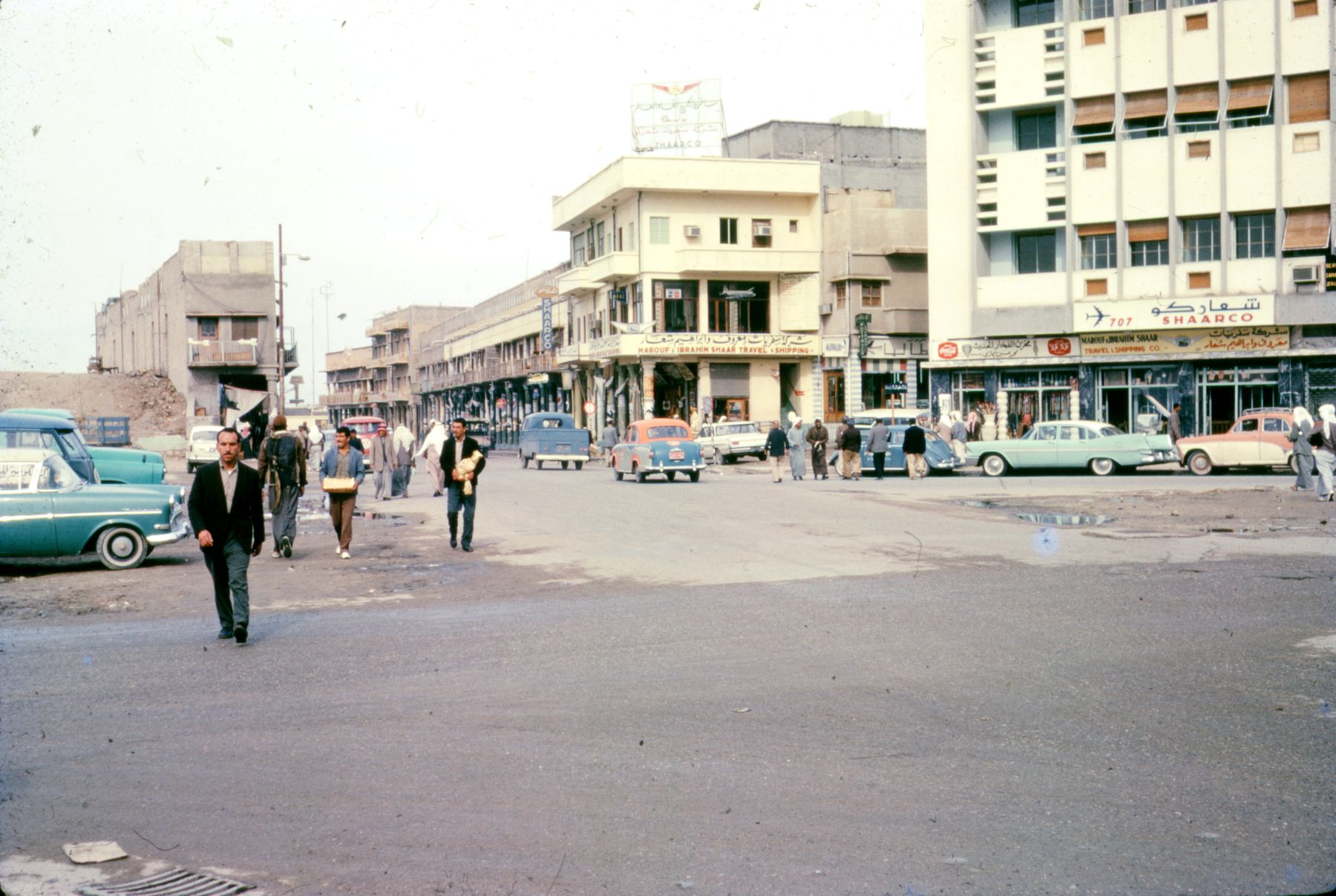Kuwait street scene from Brett Jordan family archive